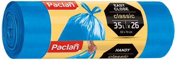 Paclan Worki Classic med øre 35L 26stk.