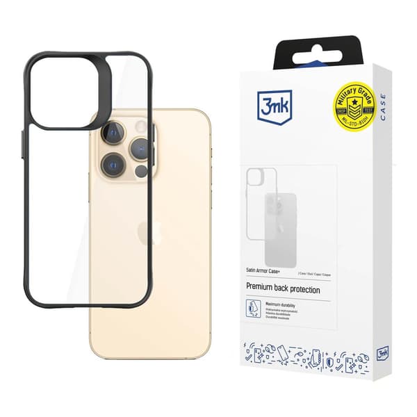 Apple iPhone 13 Pro Max - 3mk Satin Armor Cover+