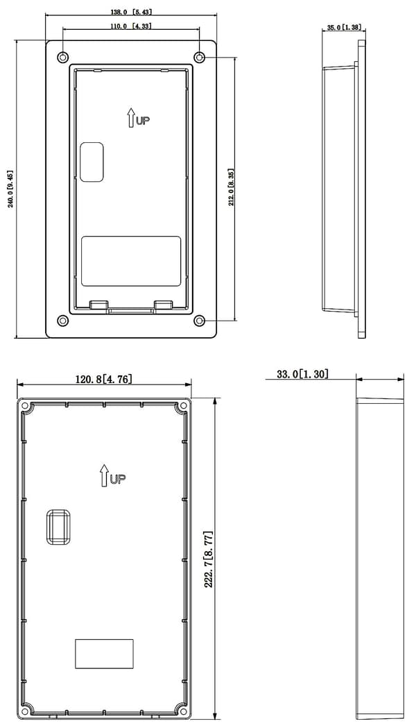 INBYGGD HUS VTM116-01 DAHUA