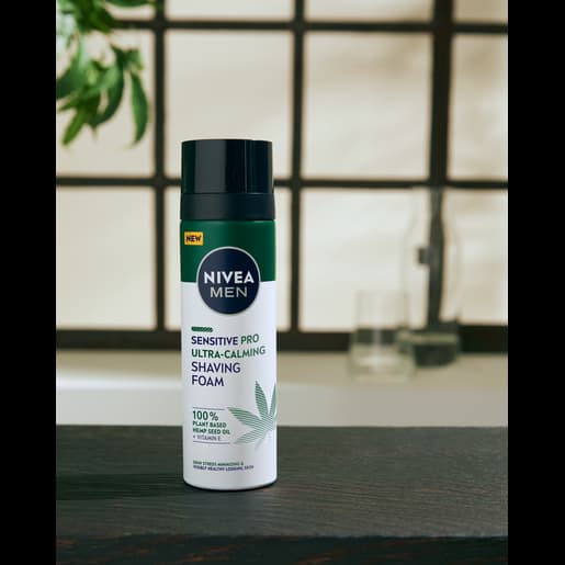 Nivea Men Sensitive Pro Ultra-Calming barberskum, 200 ml