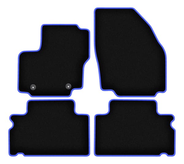 Bilmåtter CARLUX-BLUE til Ford Galaxy MK2 minivan (2006-2011)