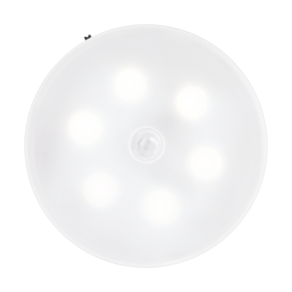 Rebel LED Natlampe, Genopladelig, Bevægelsessensor, Magnet