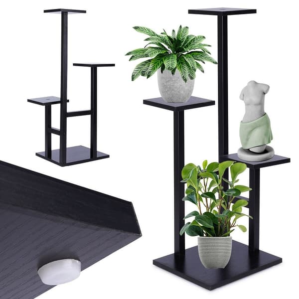 metallblomställning 4-nivå 84 cm