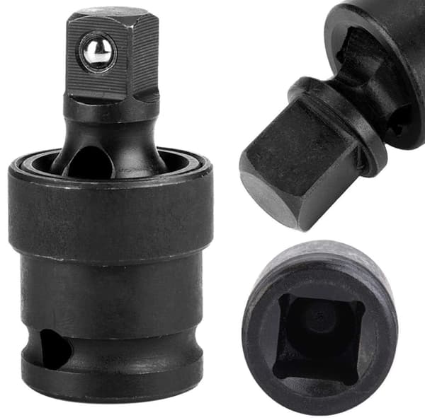 Slagkugleled Kardankobling Nøgle 1/2" 3/8" 1/4" Sæt 3 stk.