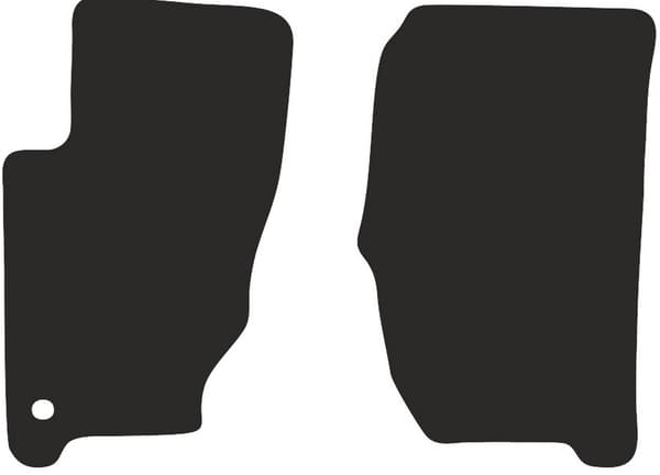 forreste polyamid PREMIUM: Jeep Cherokee Liberty KJ terræn 2002-2007