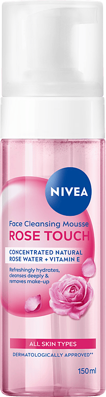 NIVEA Puhdistava vaahto Rose Touch 150 ml