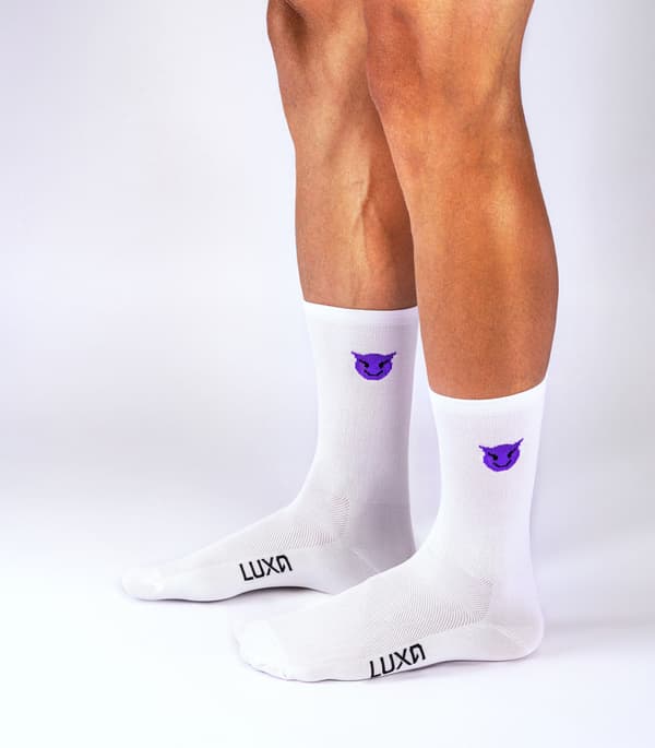 Emoji Devil Cykelstrumpor M/L: 42 - 44