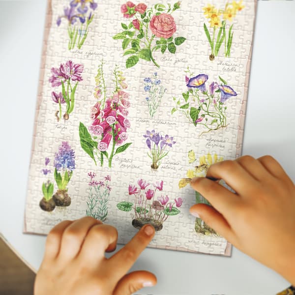 Easy-L Puslespil "Botanik. Blomsterhave" 300614