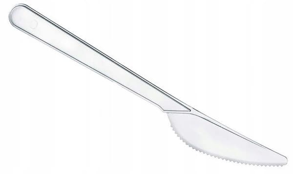 Kniv Plast Engangs Transparent a100szt