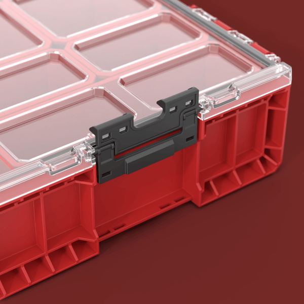 QBRICK SYSTEM PRO ORGANIZER 300 PUNAINEN ULTRA HD