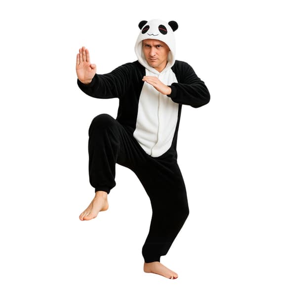 Kigurumi-pyjamas til panda, størrelse 145-155 cm