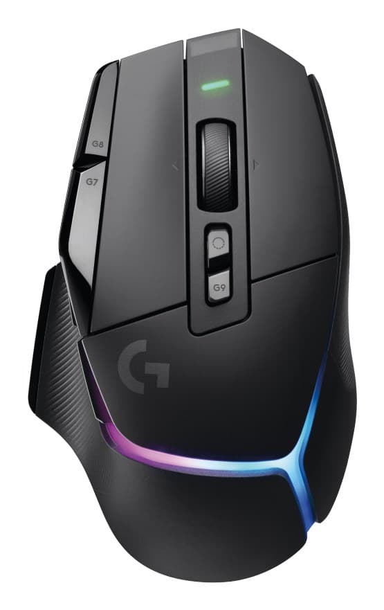 Logitech G502 X Plus spelmus, HERO 25K-sensor