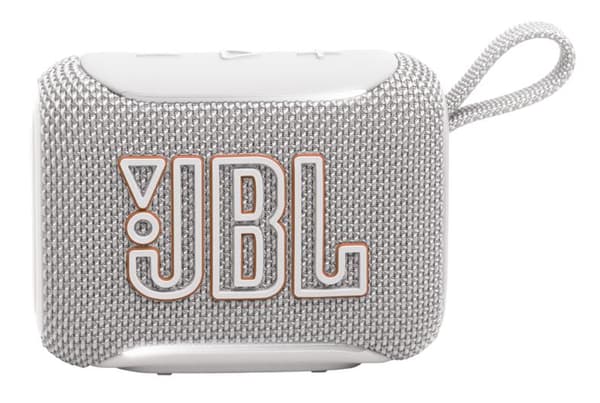 JBL Go 5 Bluetooth-højttaler hvid