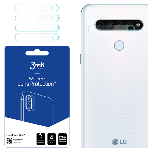 LG Q61 - 3mk linsskydd