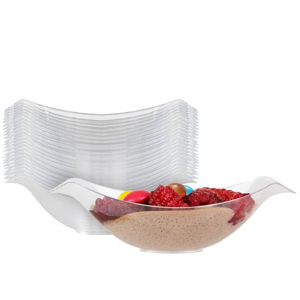 KOPPER OG BEHOLDERE TIL DESSERTER 50 ml 24 stk. ALADDIN-kop til snacks