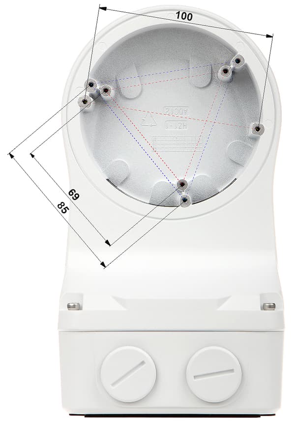 Uniview TR-JB07/WM03-G-IN bollkamerafäste grå