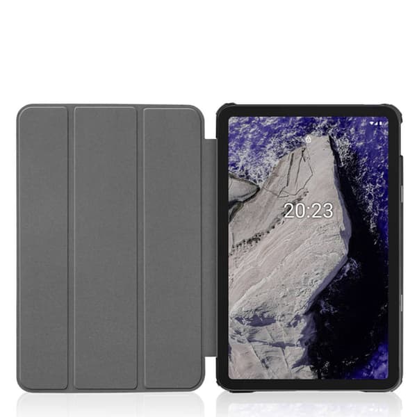 Smartfodral till Nokia T20 (svart)
