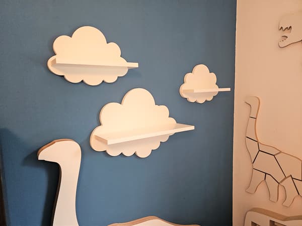 Mimi Cloud væghyldesæt til børneværelset