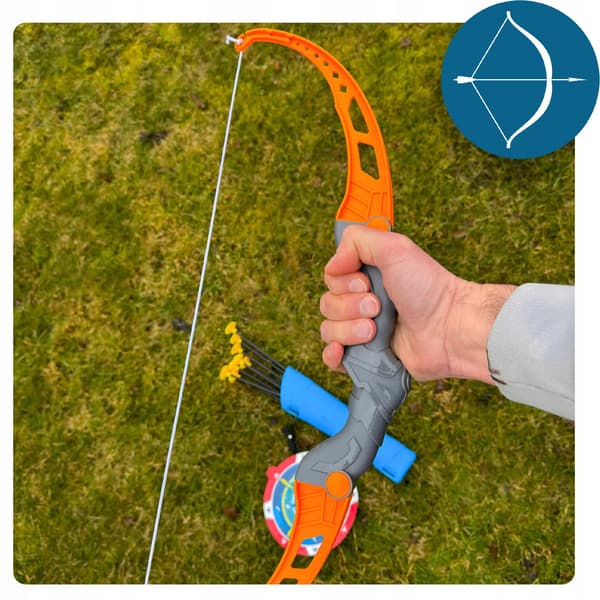 Børnebue 8 pile QUIVER Målpile Bue 52 cm ARCHER Sæt