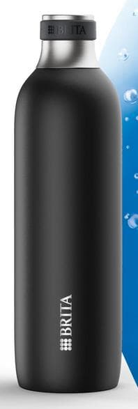 Brita sodaTRIO 0.65 L Flaska Svart