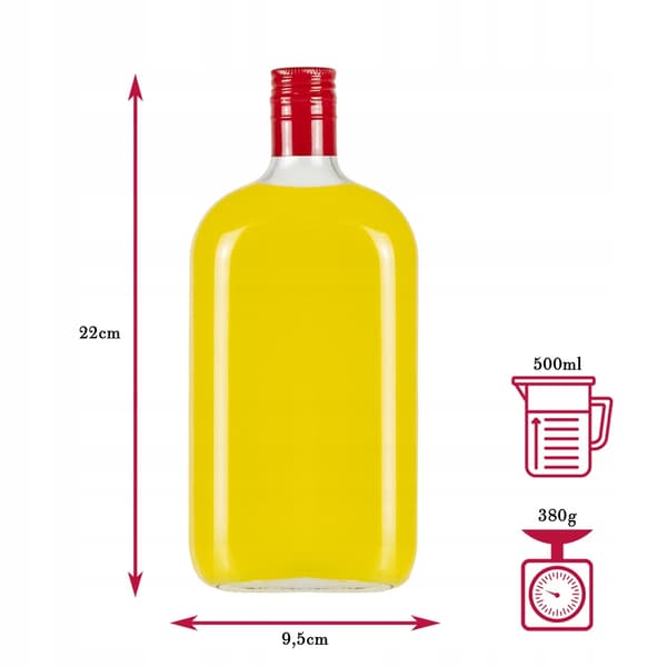 50X Flaska KLASSISK vintinktur 500ML + KORK