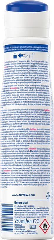 NIVEA Black & White Clear Antiperspirant spray 250 ml