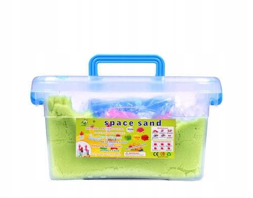 KINETISK SAND 3 kg FORMET + SANDKASSE POOL