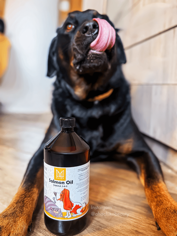 Lakseolie til hunde og katte MERSJO 1000ml