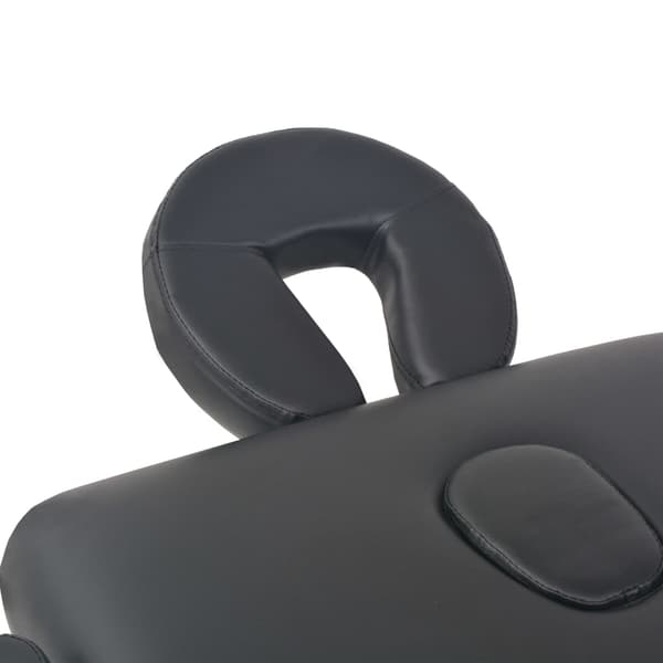 vidaXL foldbar massagebriks 10 cm tyk 3-zoner sort