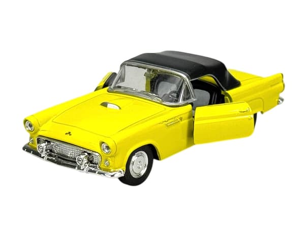 WELLY OLD TIMER 1955 FORD THUNDERBIRD KELTAISELLA KATOLLA 1:34 42366
