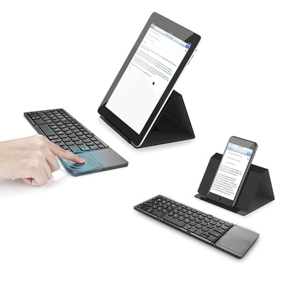 Bluetooth Universal foldbart tastatur - Sort
