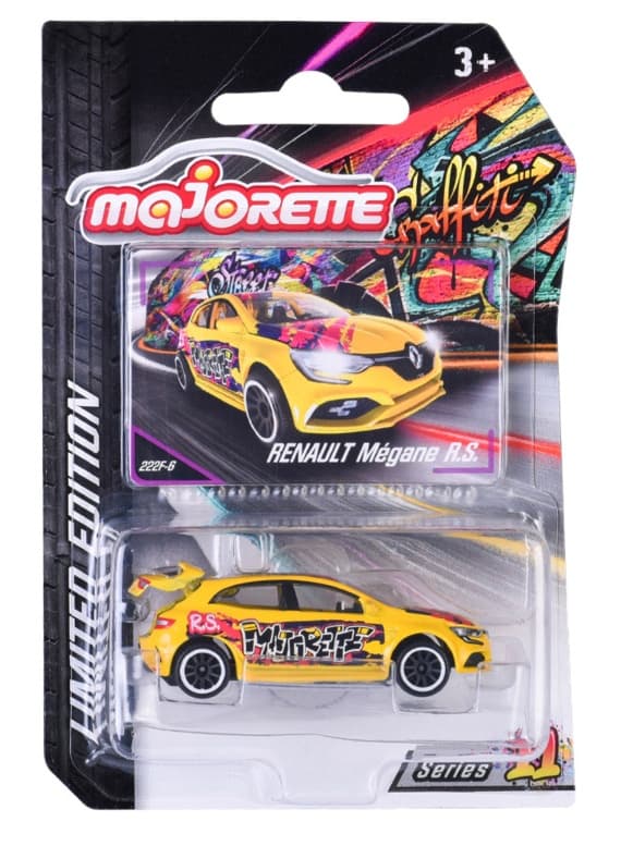 MAJORETTE LIMITED EDITION RENAULT MEGANE RS 222F-6 1:63