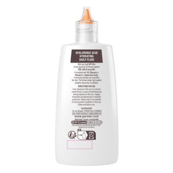 Garnier Ambre Solaire Super UV Protective Face Fluid SPF 50+ 40 ml