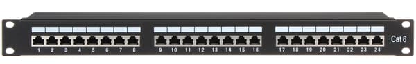 PÄÄLITYSPANEELI RJ-45 PP-24/RJ6-C/FTP-S