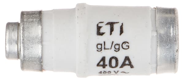 SIKRINGSLED ETI-D02/40A 40A 400V gL/gG E18 ETI