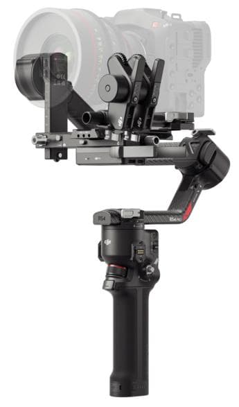 DJI RS 4 Pro Combo — professionell 3-axlig gimbal