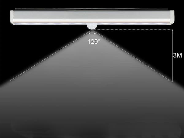 SELVKLÆBENDE LAMPE 10 LED (100) GAB_A