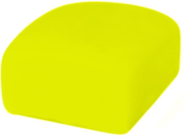 Lys gul plastikglasur 250g 1 pakke.