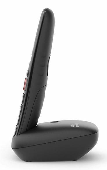 Gigaset E290 — fast telefon, svart
