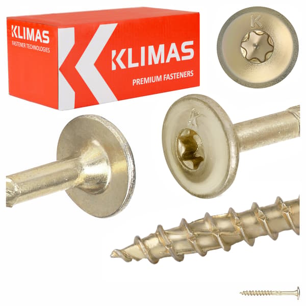 Puusepänruuvit aluslevypäällä WKCP-05050 (250)