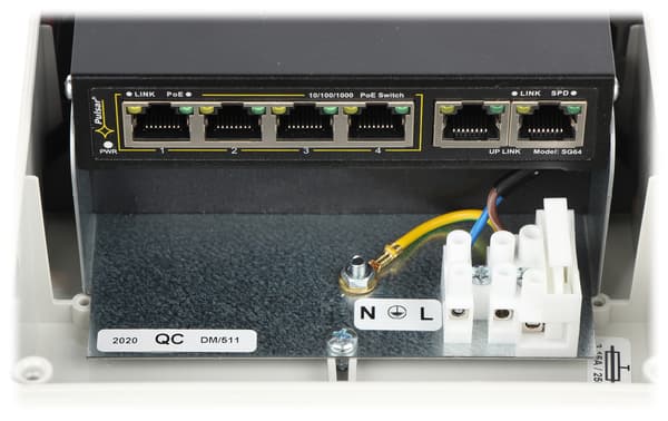 POE-SWITCH SG-64H 4-PORTARS PULSAR