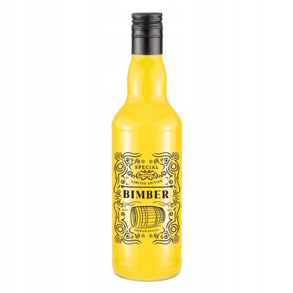 50X MONOPOL-FLASKOR MED TRYCK 0,5L + LÅNG KORK