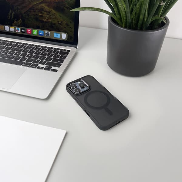 Magnetisk samling MagSafe-etui til iPhone 16 Pro - Sort