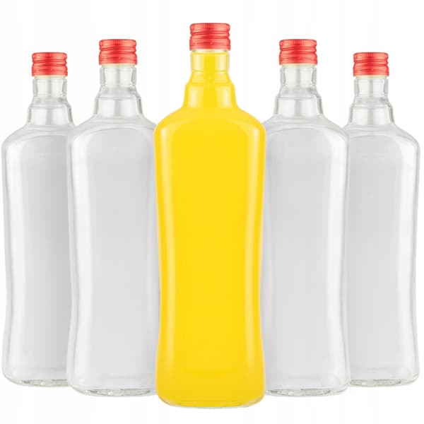 SET MED 50 DIVA-FLASKOR 500 ml GLASFLASKOR FÖR MOONSHINE-LIKÖRER VIN-, JUICE- OCH DRINKSPRAY