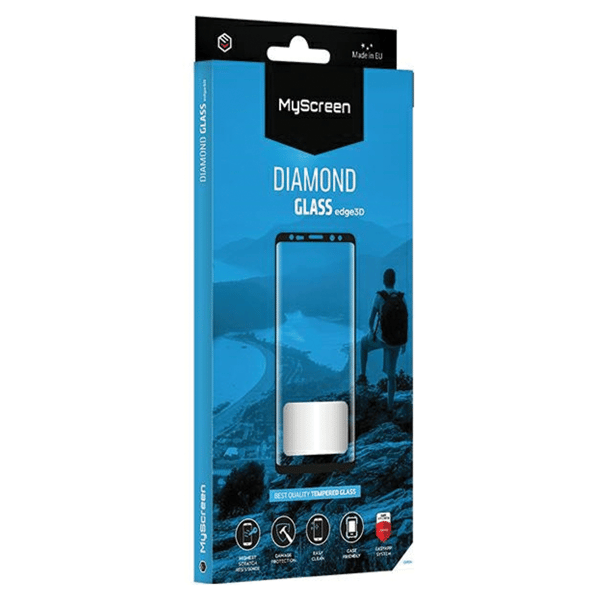 MS Diamond Glass Edge 3D Realme 11 Pro/11 Pro+ sort/sort hærdet glas