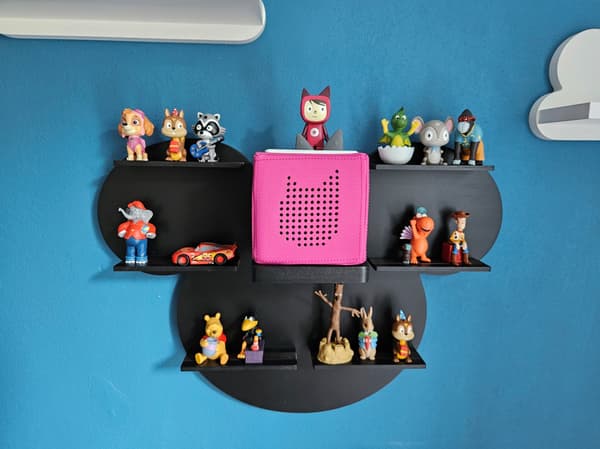 Toniebox ljudboksdisplay - Mus - svart
