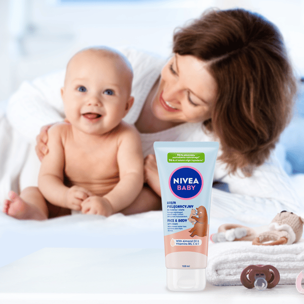 NIVEA BABY Ansikts- och kroppsvård kräm 100 ml