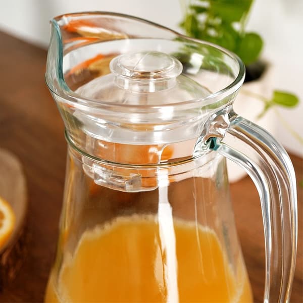 Glaskanna med lock 1,4 liter