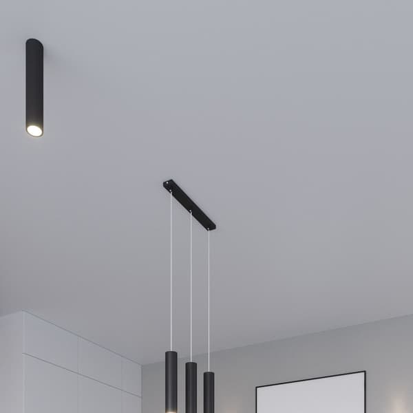 LAGOS 3 GU10 HÆNGELAMPE SORT SOLLUX SL.1079