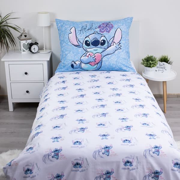 LILO & STITCH ALOHA BARN SÄNGKÅPSET 140 X 200 cm Bomull DISNEY